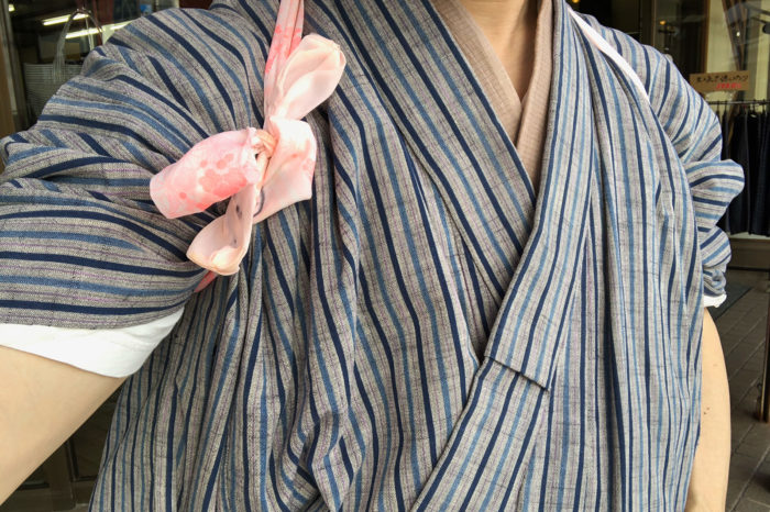 今季1番の雨にも負ケズ、片貝木綿。