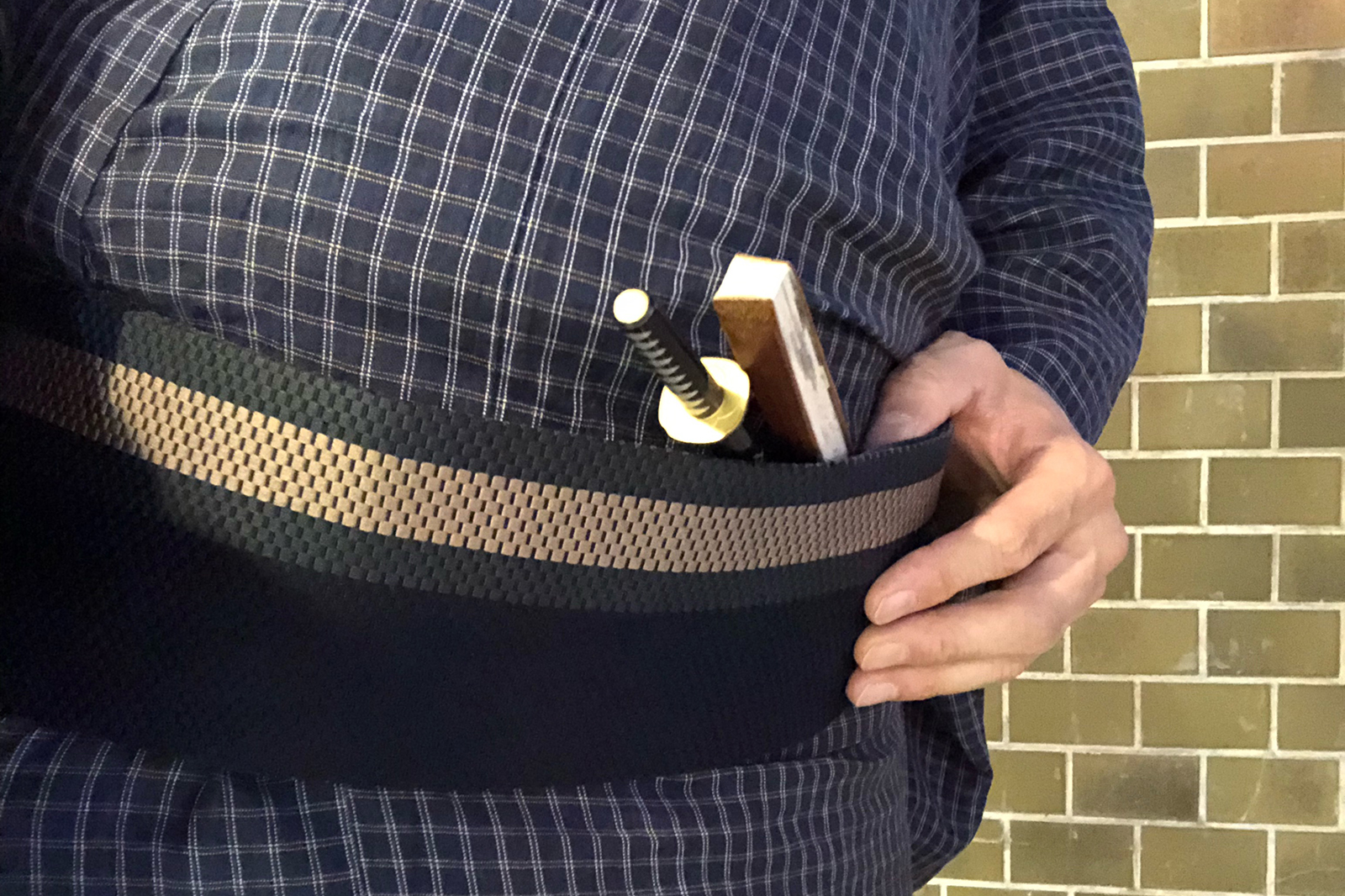 木綿のきものに手を出す一歩手前の綿麻