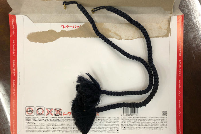 男物羽織紐と幸せを結ぶ