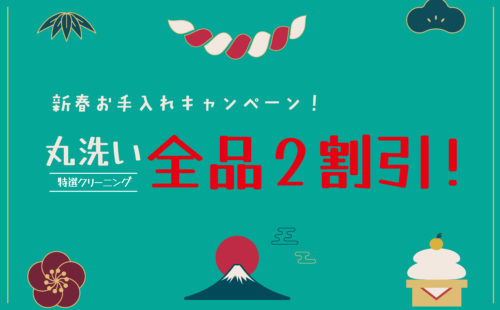 令和8年新春お手入れキャンペーン！