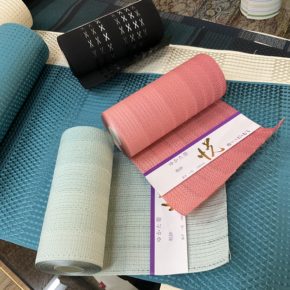 ホッとひと息、博多織。