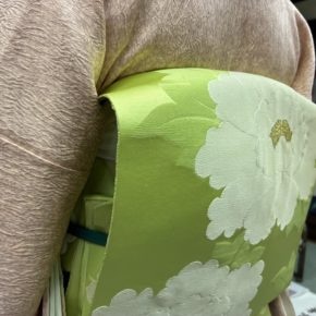 萌えるなごや帯を合わせて、